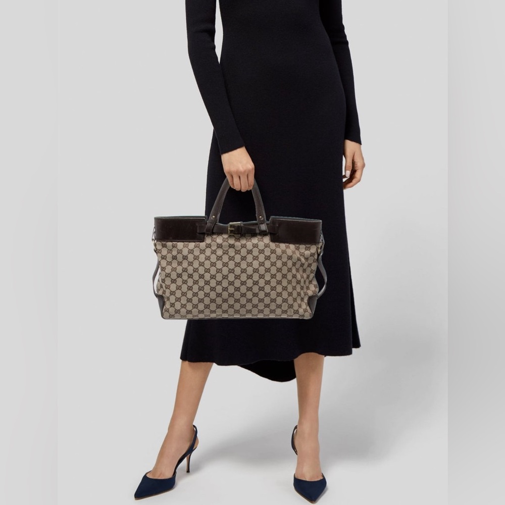 Gucci Brown and Tan Bag